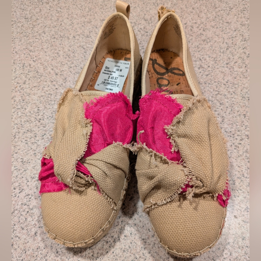 Sam Edelman Platform Espadrille sz 10
